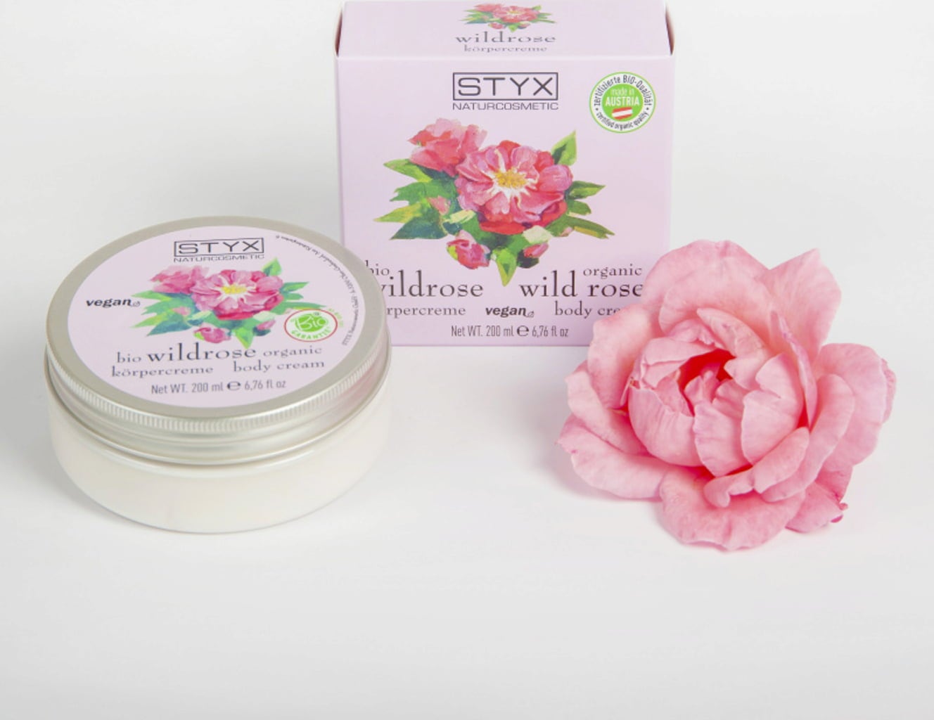 Styx Dzika róża - organiczny krem do ciała - 200 ml