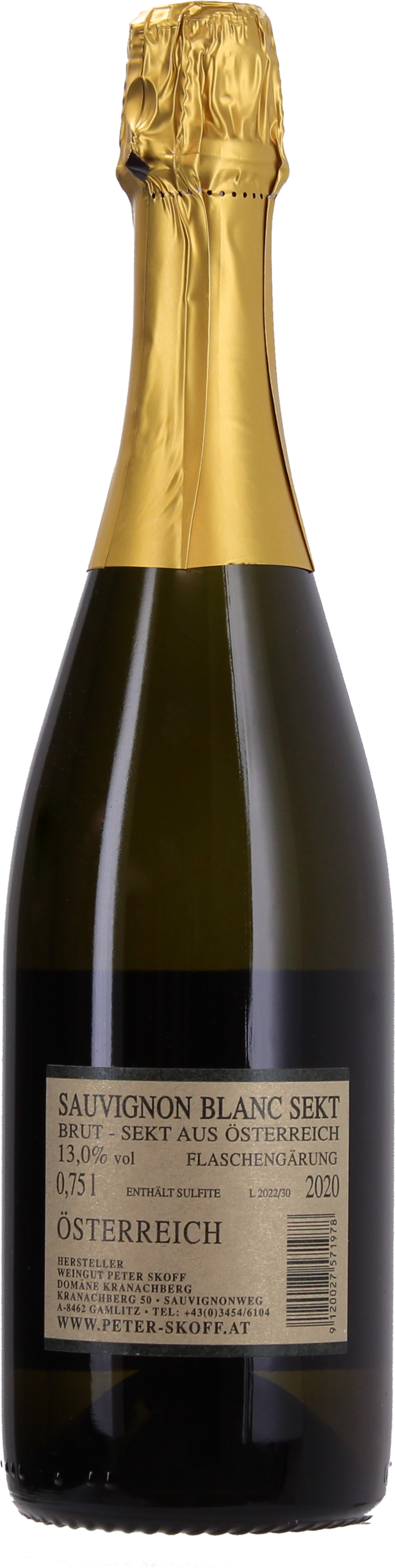 Weingut Peter Skoff Sauvignon Blanc Brut 2020 - 0,75 l