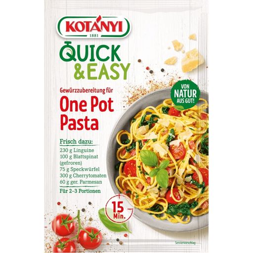 KOTÁNYI Quick & Easy One Pot Pasta - 20 g