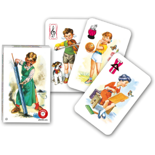 Black Peter Card Game - Illustrations of Children - 1 Pc