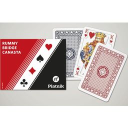 Standaard 2 x 55 kaarten Rummy Bridge Canasta - 1 stuk