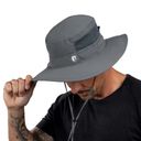 Alpin Loacker Sun Hat - Grey