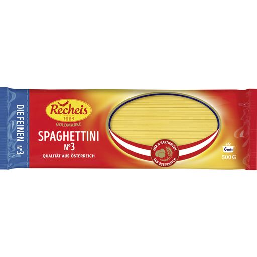 Recheis Goldmarke Spaghettini N° 3 - 500 g