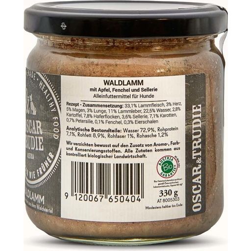 Waldlamm - Complete Dog Food with Forest Lamb