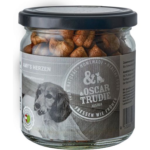 Oscar & Trudie Amy's Hearts Dog Snacks
