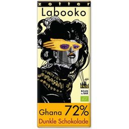 Zotter Schokoladen Organic Labooko 72% Ghana - 70 g