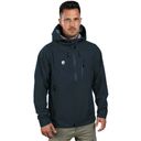 Alpin Loacker Moška Hardshell dežna jakna, črna