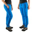 Alpin Loacker Women's Softshell Hiking Pants, Blue