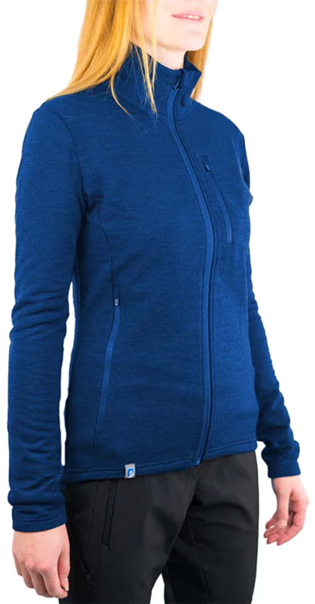 Alpin Loacker Damen Merino Jacke blau