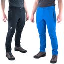 Alpin Loacker Moške softshell pohodne hlače, črne