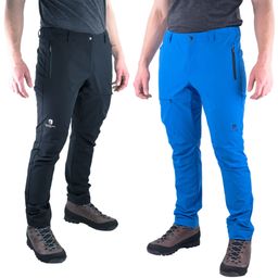 Alpin Loacker Men's Softshell Hiking Pants, Black