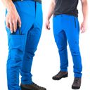 Alpin Loacker Moške softshell pohodne hlače, modre