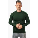 Alpin Loacker Men's Merino Wool Shirt, Green