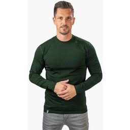 Alpin Loacker Men's Merino Wool Shirt, Green
