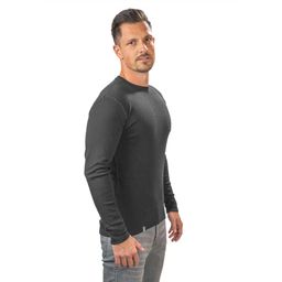 Men's Merino Wool Long Sleeve Shirt, Grey