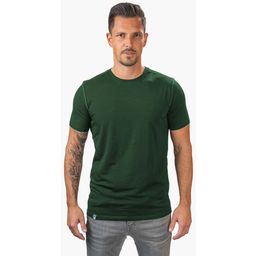 Alpin Loacker Męska koszulka merynos zielona