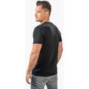 Alpin Loacker T-Shirt da Uomo in Lana Merino - Nero