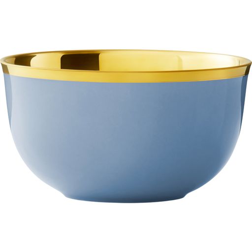 Augarten Champagne Bowls - Light Blue & Gold