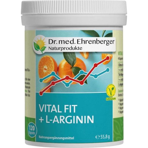 Dr. Ehrenberger Vital Fit + L-Arginin Kapseln - 120 Kapseln