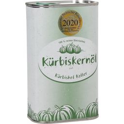 Kürbishof Koller Stiermarkse Pompoenzaadolie BGA Blik - 0,50 L