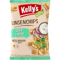 Kelly´s Chips di Lenticchie - Sour Cream - 90 g