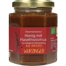 Honig Wurzinger Biologische Honing met Hazelnootpuree - 200 g