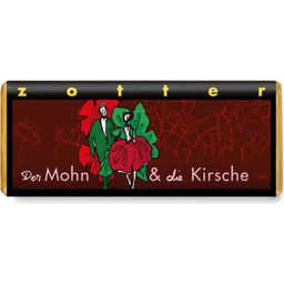 Zotter Schokoladen Bio Mohn & Kirsche - 70 g