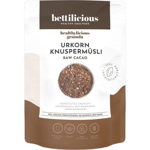 bettilicious Urkorn Müsli - Raw Cacao Granola