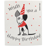 "Lucky Dog - Happy Birthday!" szivacskendő