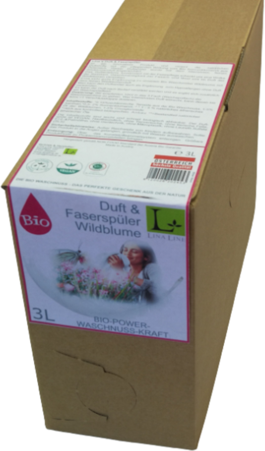 Lina Line Ammorbidente Profumato - Fiori di Campo - 3 L