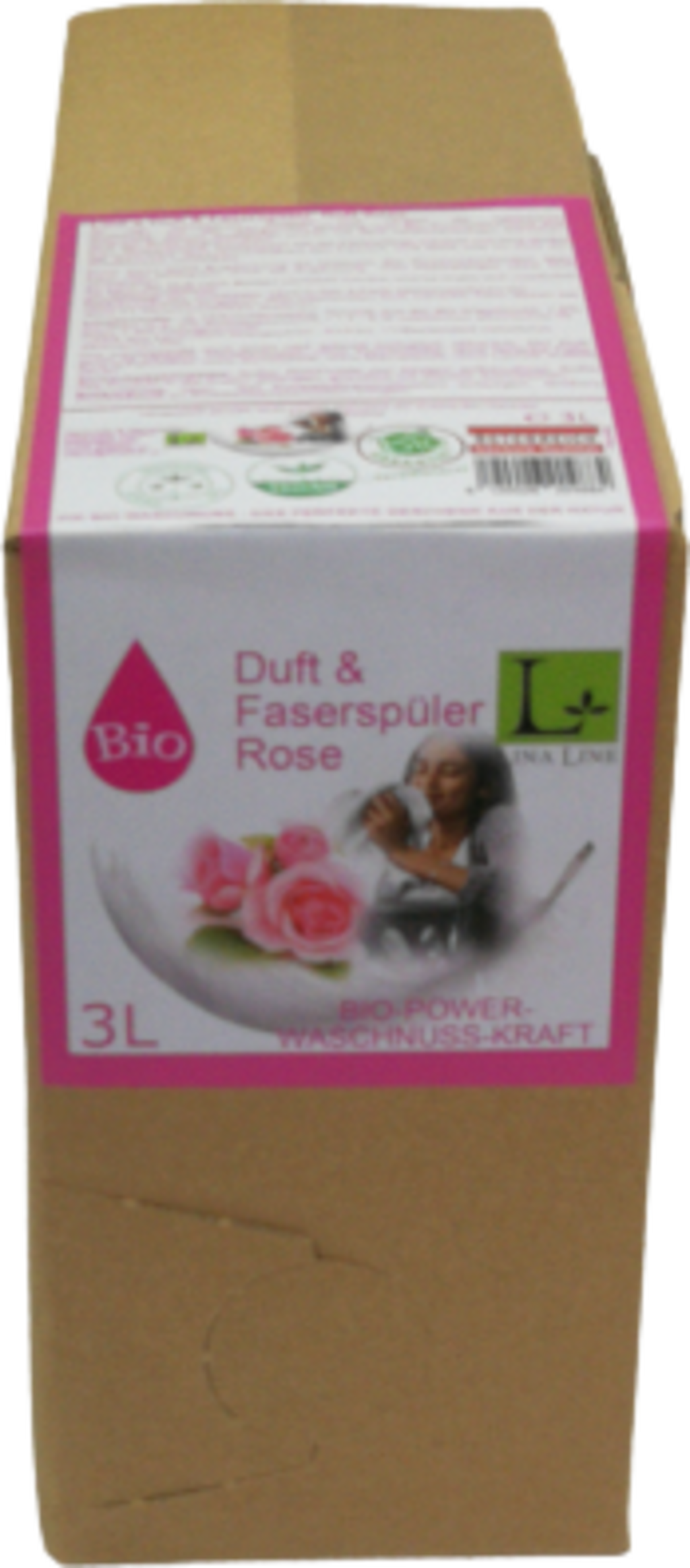 Lina Line Scented Fabric Softener - Rose  - 5 L