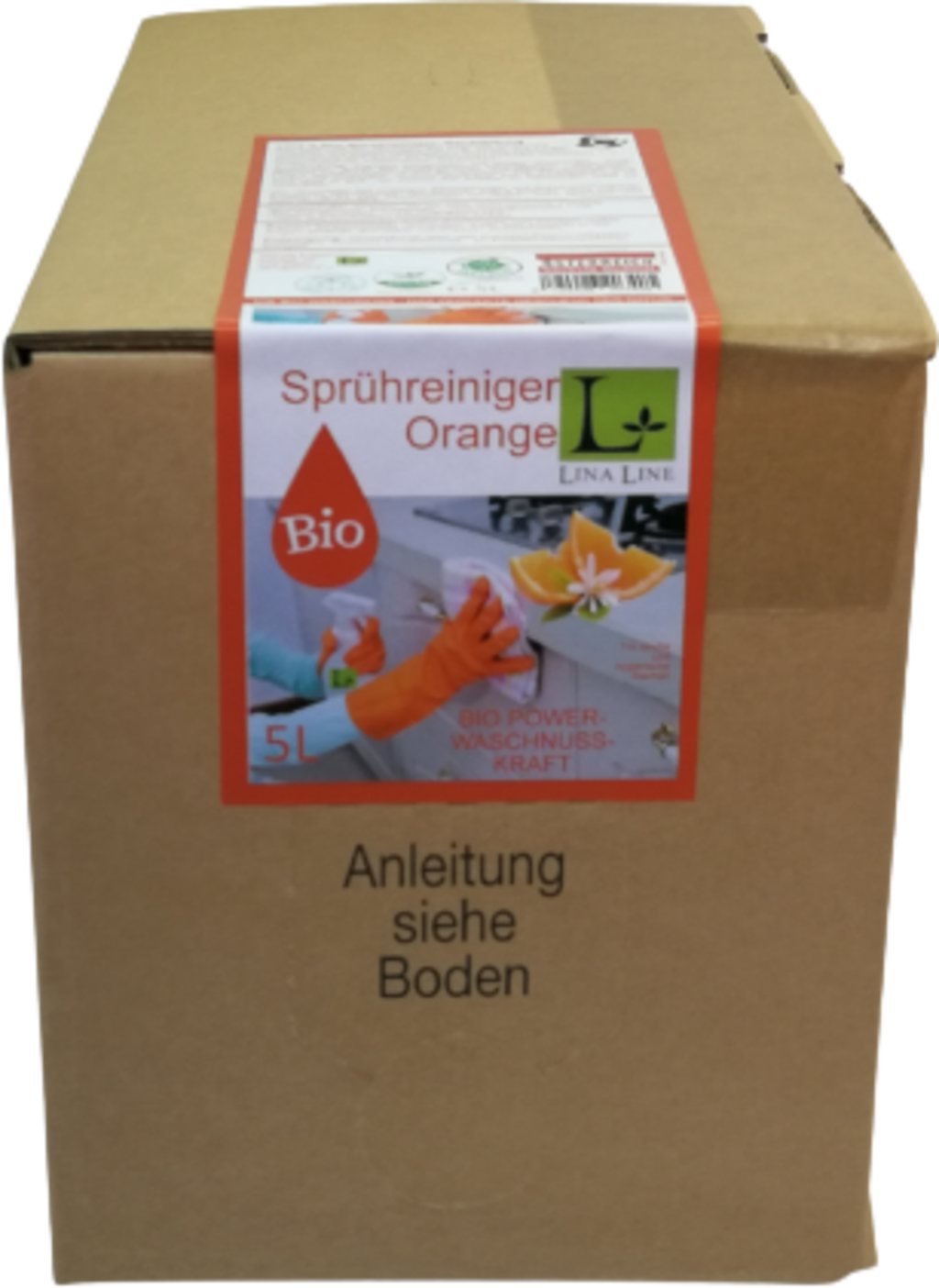 Lina Line Spray Nettoyant Multi-Usages | Orange - 3 L