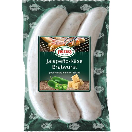 FRIERSS Jalapeño-Käse Bratwurst - 375 g