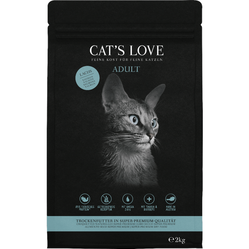 Cat's Love Crocchette per Gatti al Salmone - 2 kg