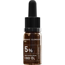 Organic Elements CBD 5% szerokie spektrum - 10 ml
