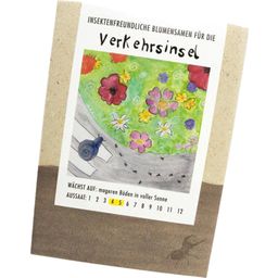 Insect-friendly Flower Seed Mix for Traffic Islands