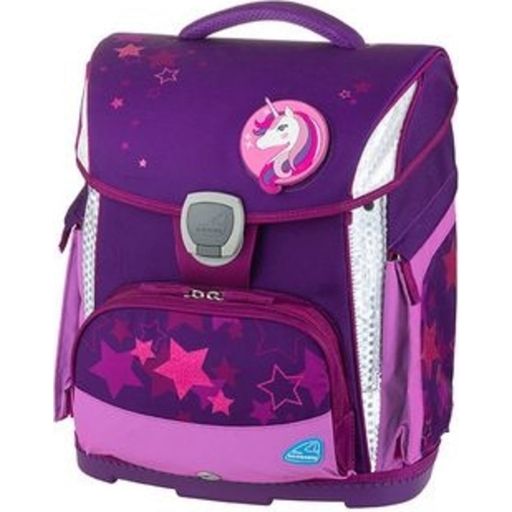 Toolbag Plus - Stars Violet School Bag Set, 5 pieces