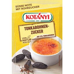 KOTÁNYI Tonka Bean Sugar - Pack of 3 - 3 x 8 g
