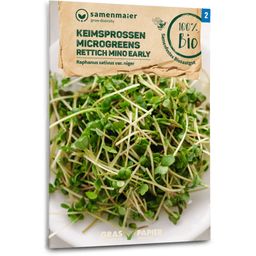 Ekološki kalčki / Microgreens - redkev 