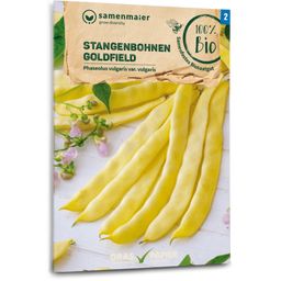 Samen Maier Organic Runner Beans "Goldfield, Yellow"