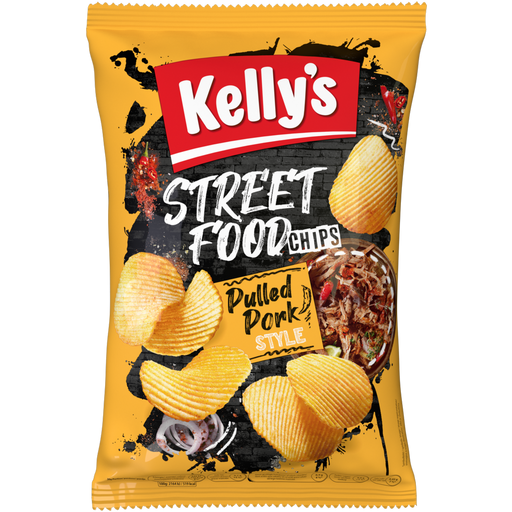 Kelly´s Street Food Chips Pulled Pork Style