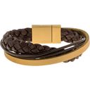 COWstyle Armband San Francisco - Bruin Goud