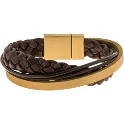 COWstyle Armband San Francisco - Bruin Goud