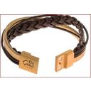 COWstyle Armband San Francisco - Bruin Goud