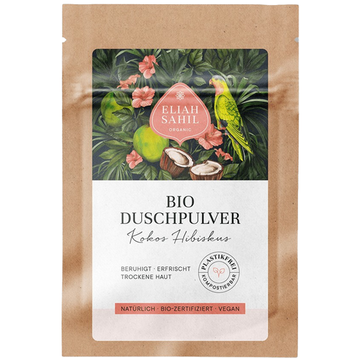 Eliah Sahil Organic Coconut Hibiscus Shower Powder - 15 g