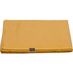 TOPAZ Textured Blanket Plain - Organic Cotton - mustard