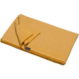 TOPAZ Textured Blanket Plain - Organic Cotton - mustard