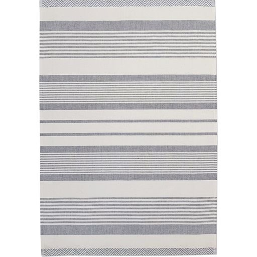 Framsohn Tea Towel - Stripes - Anthracite