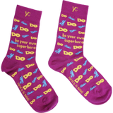 Younited Cultures Chaussettes "Be Your Own Superhero"