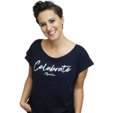 Younited Cultures T-Shirt “Celebrate Migration“ - Blue